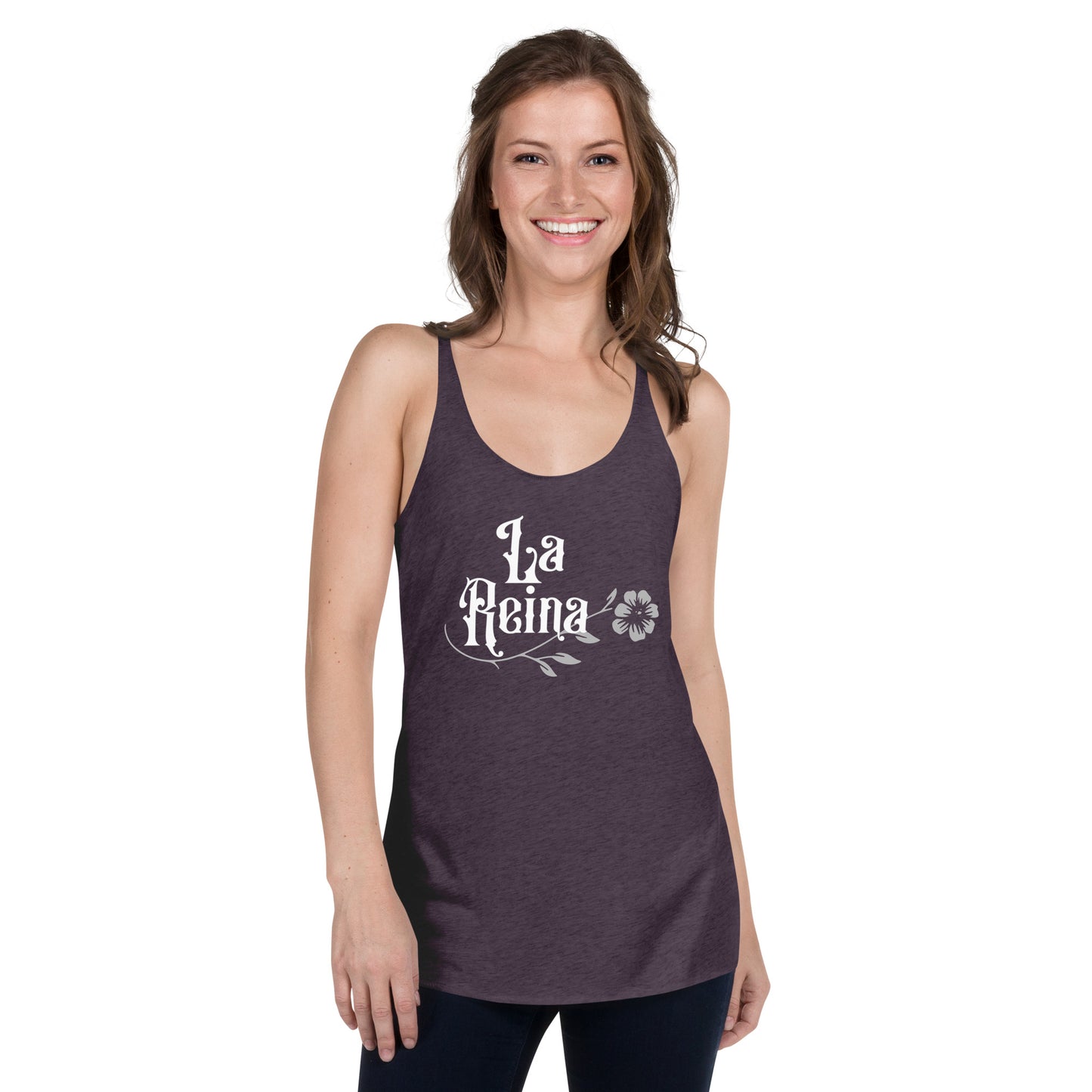 La Reina Flower Racerback Tank