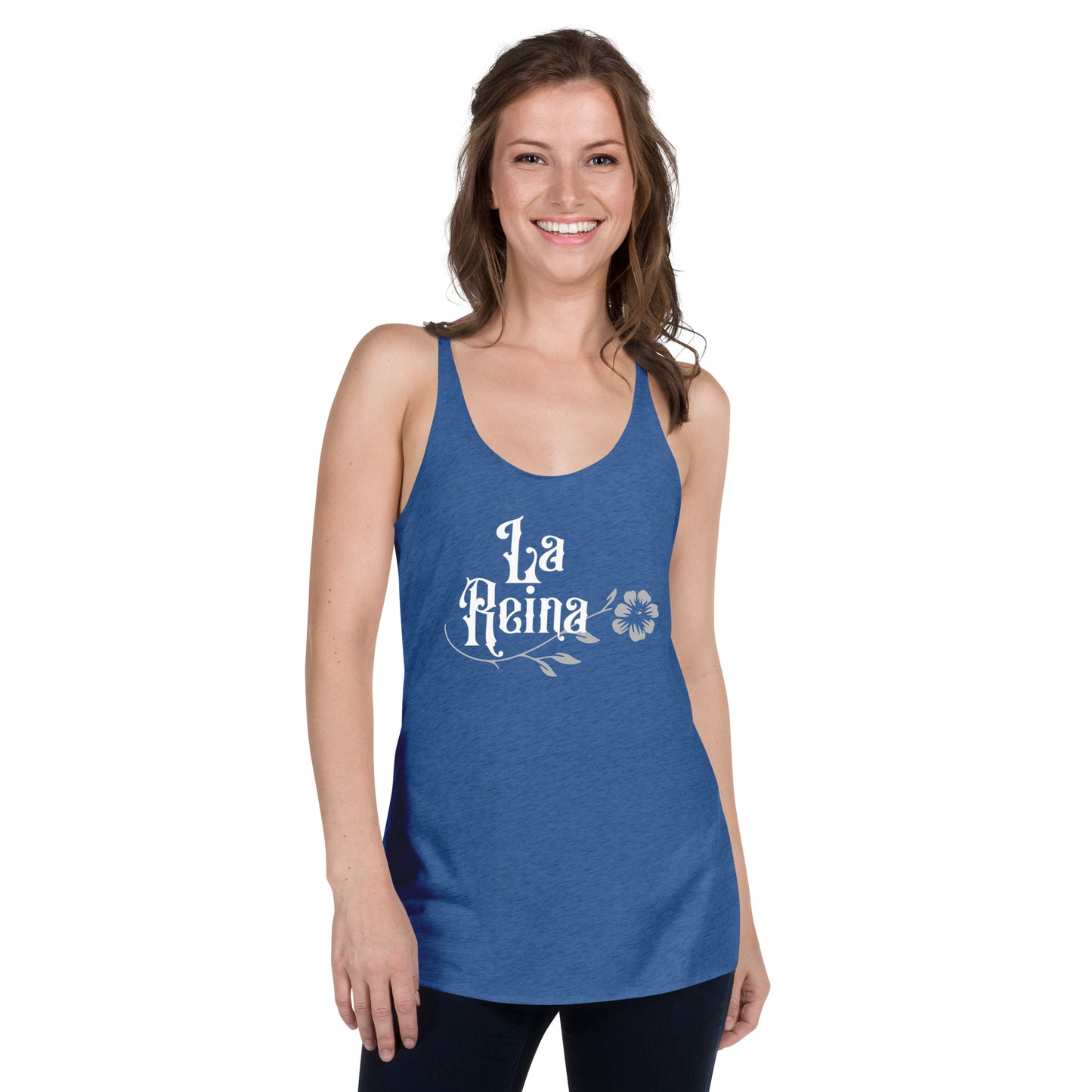 La Reina Flower Racerback Tank