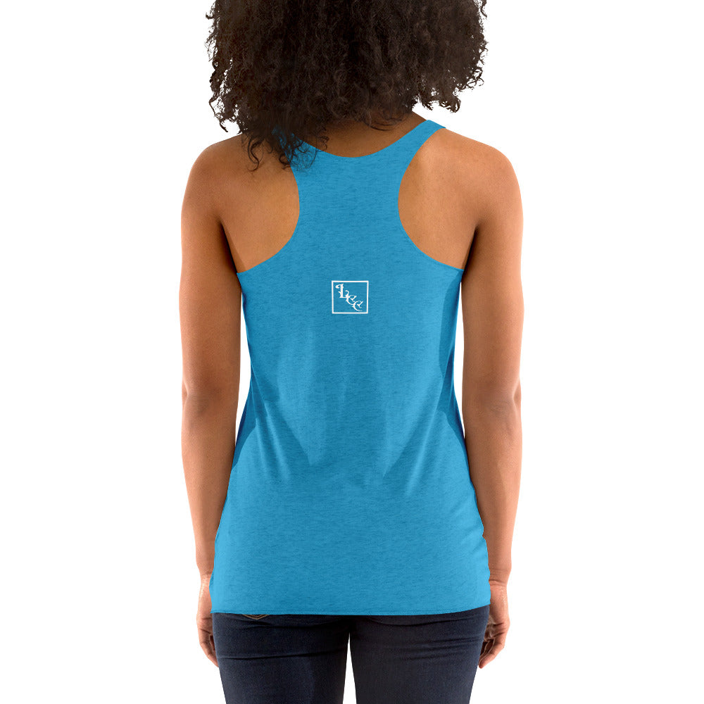 Salud es riqueza Women's Racerback Tank