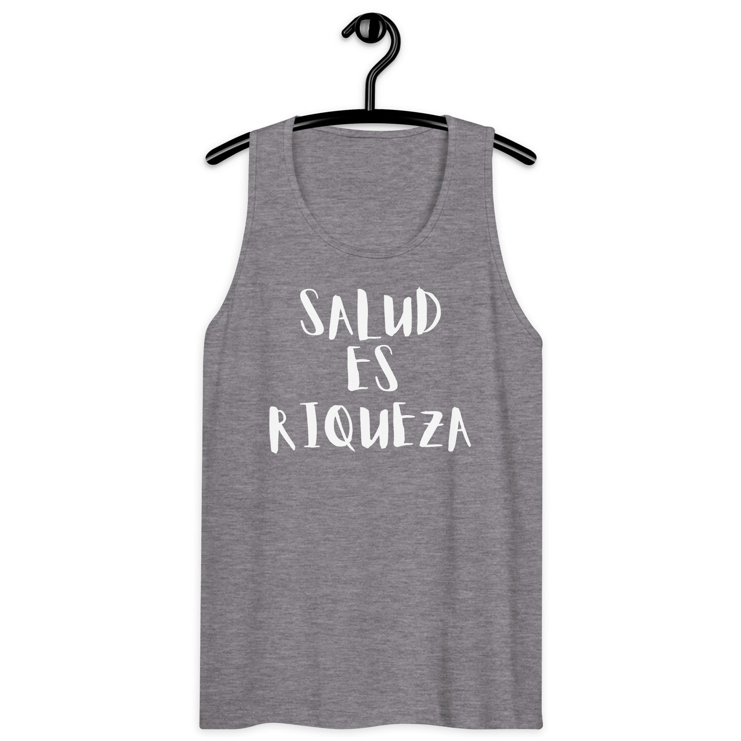 Salud es Riqueza tank top