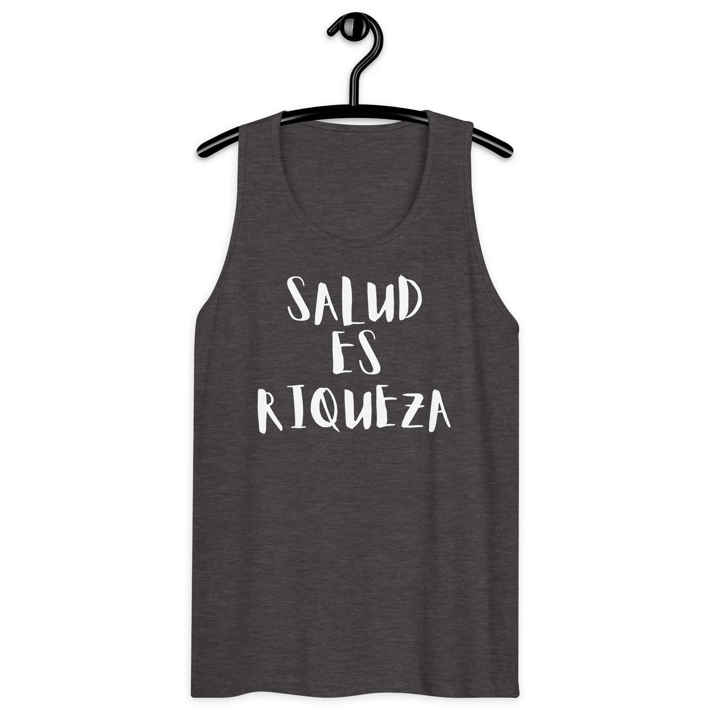 Salud es Riqueza tank top