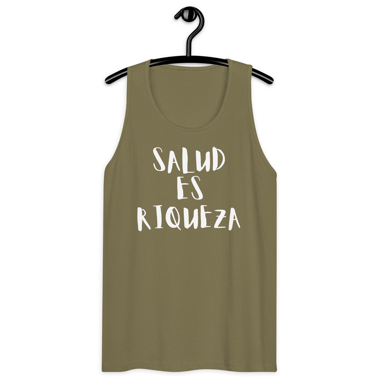 Salud es Riqueza tank top