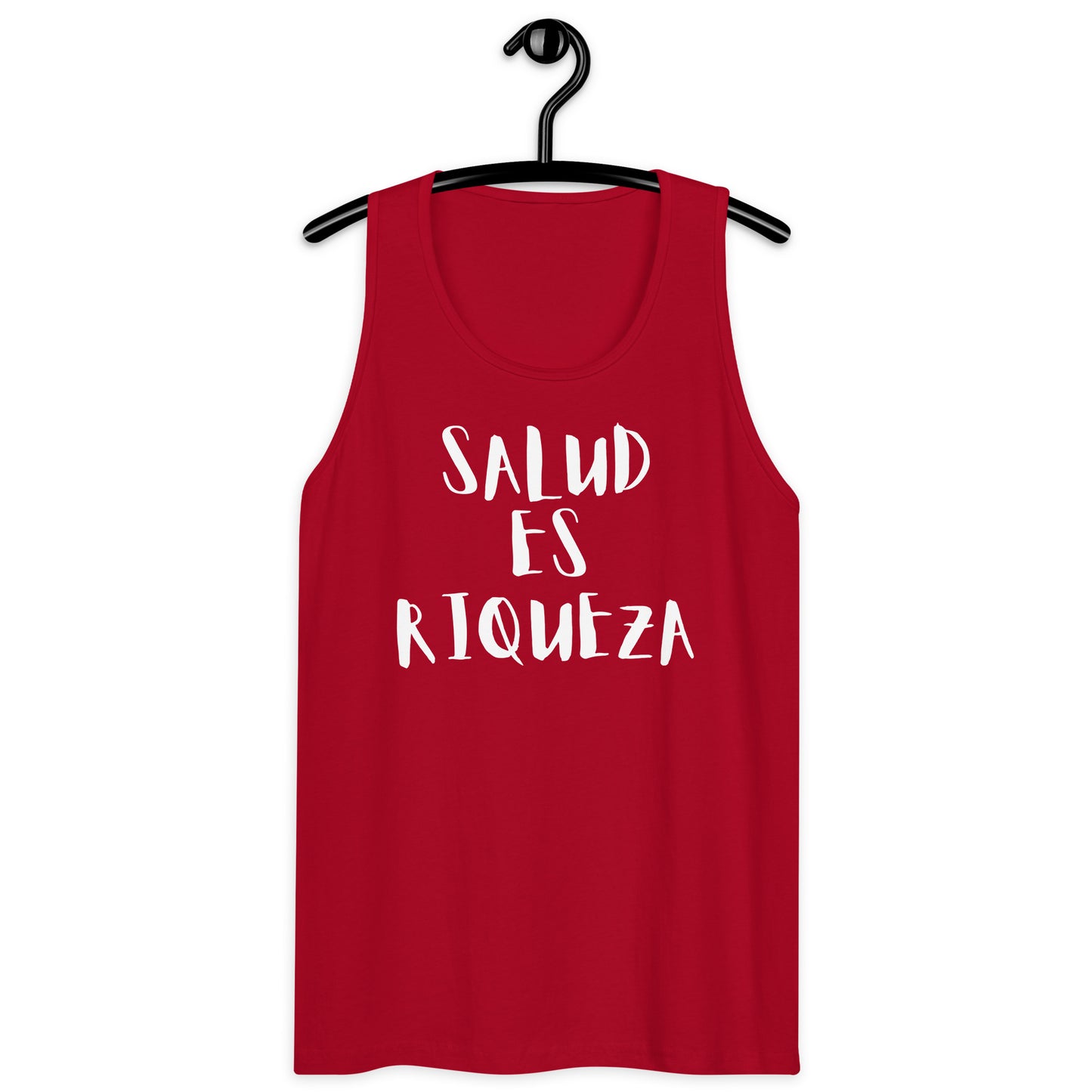 Salud es Riqueza tank top