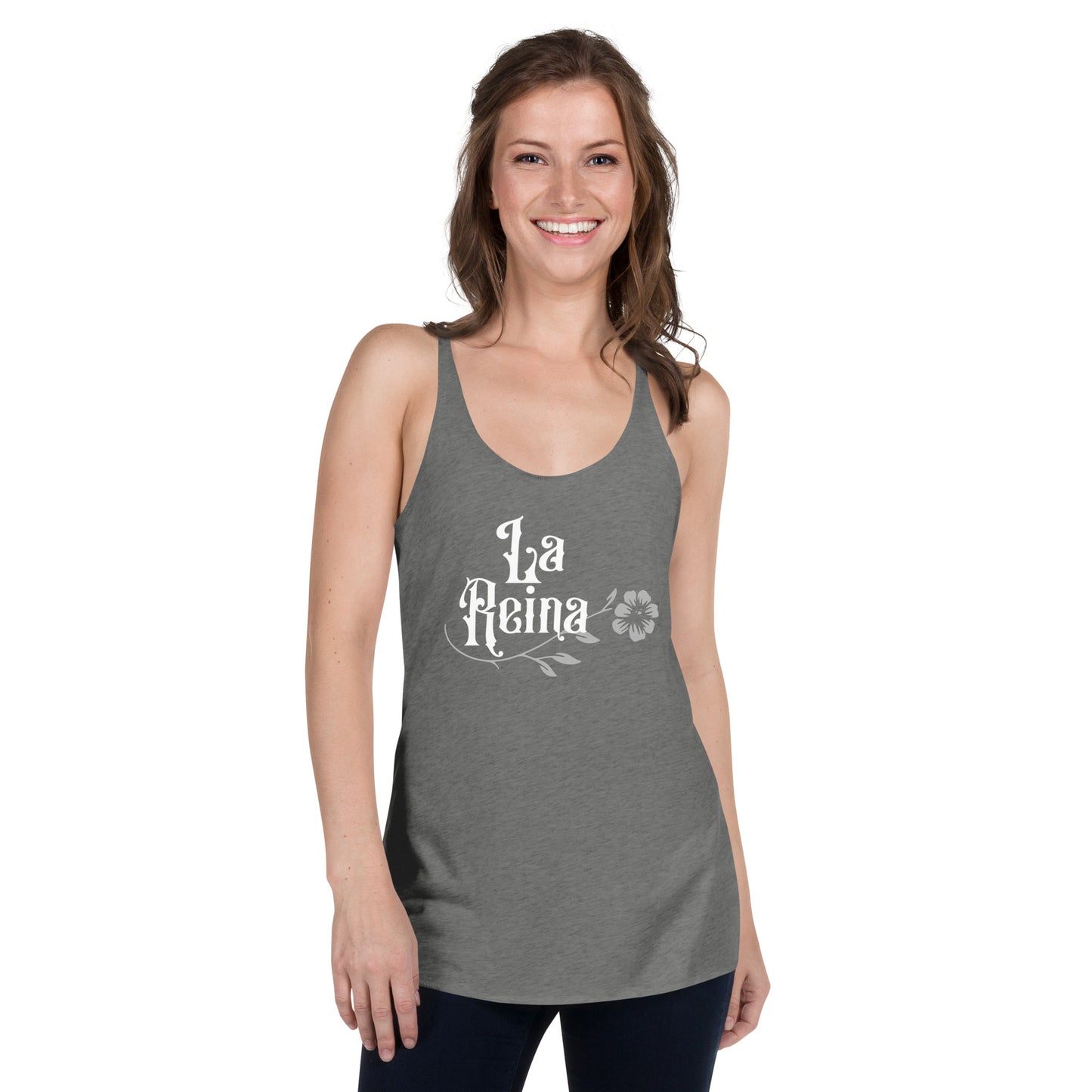 La Reina Flower Racerback Tank