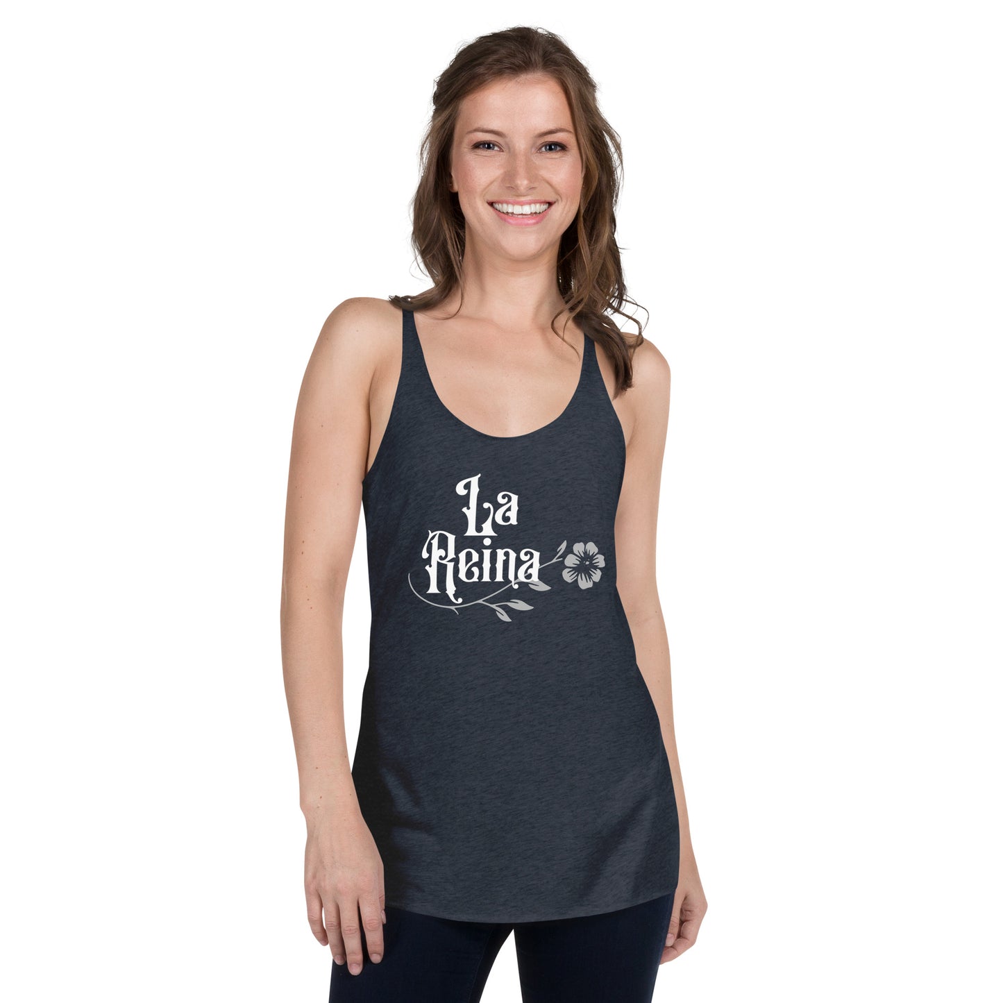 La Reina Flower Racerback Tank