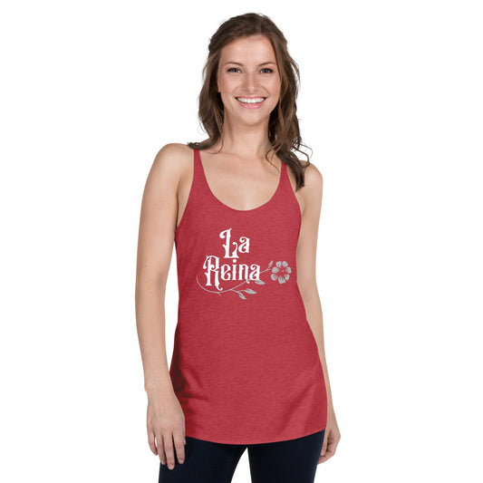 La Reina Flower Racerback Tank